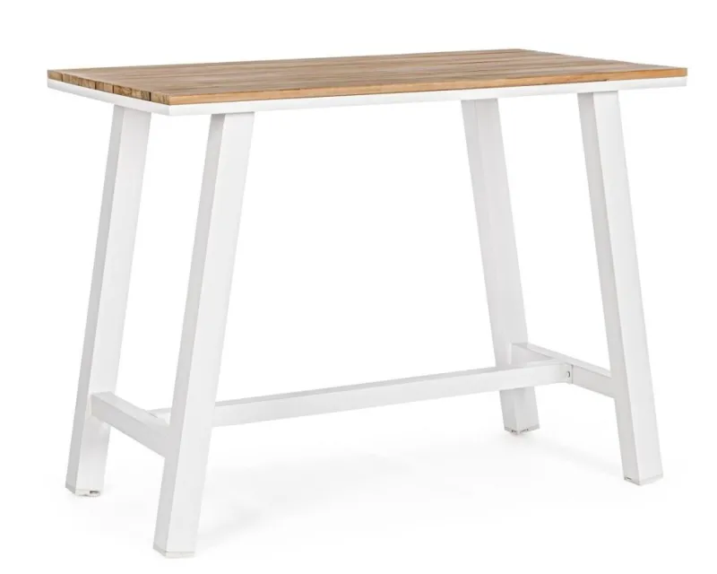 Hot Bizzotto TAVOLO BAR IN ALLUMINIO BIANCO YK11 - SKIPPER