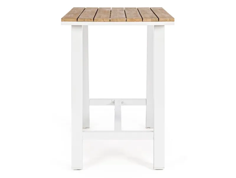 Hot Bizzotto TAVOLO BAR IN ALLUMINIO BIANCO YK11 - SKIPPER