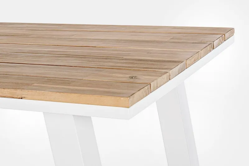 Hot Bizzotto TAVOLO BAR IN ALLUMINIO BIANCO YK11 - SKIPPER