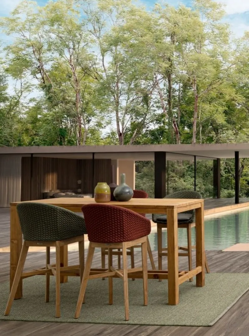 New Bizzotto TAVOLO BAR MARICRUZ NEW 180X80 - FSC