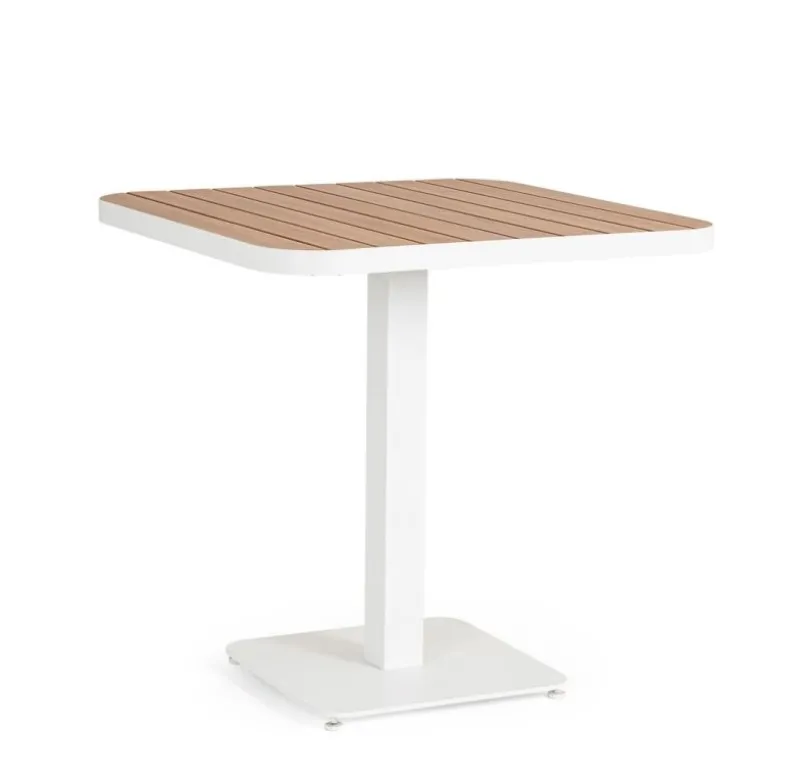 Bizzotto TAVOLO BELMAR 75X75 BIANCO YK11