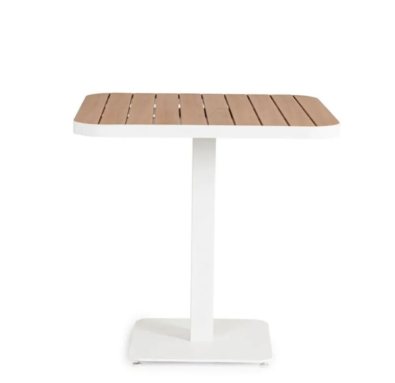 Bizzotto TAVOLO BELMAR 75X75 BIANCO YK11