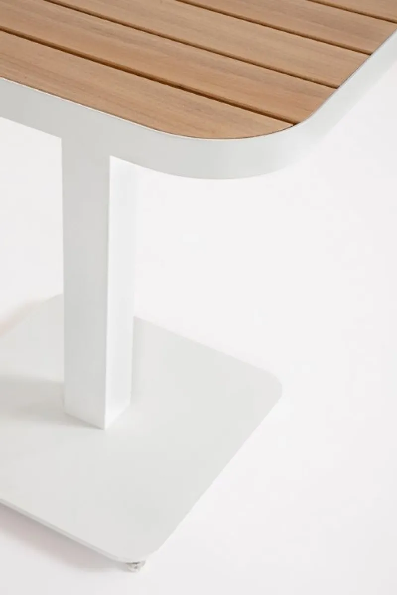 Bizzotto TAVOLO BELMAR 75X75 BIANCO YK11