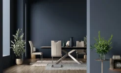 Outlet Bizzotto TAVOLO CON PIANO IN CERAMICA - ARZACHEL