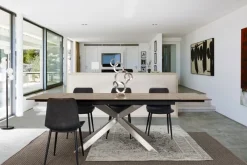 Outlet Bizzotto TAVOLO CON PIANO IN CERAMICA - ARZACHEL