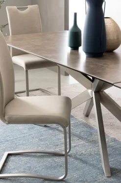 Outlet Bizzotto TAVOLO CON PIANO IN CERAMICA - ARZACHEL