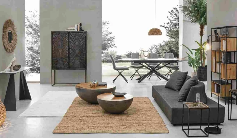 Outlet Bizzotto TAVOLO CON PIANO IN CERAMICA - SEYFERT