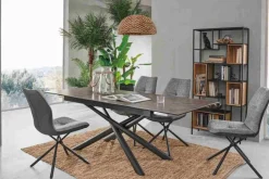 Outlet Bizzotto TAVOLO CON PIANO IN CERAMICA - SEYFERT