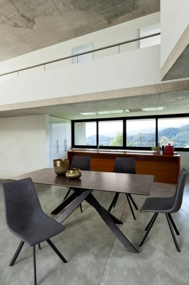 Best Bizzotto TAVOLO CON PIANO IN CERAMICA - MESSIER