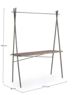 Discount Bizzotto TAVOLO ESPOSITORE IN LEGNO RETTANGOLARE