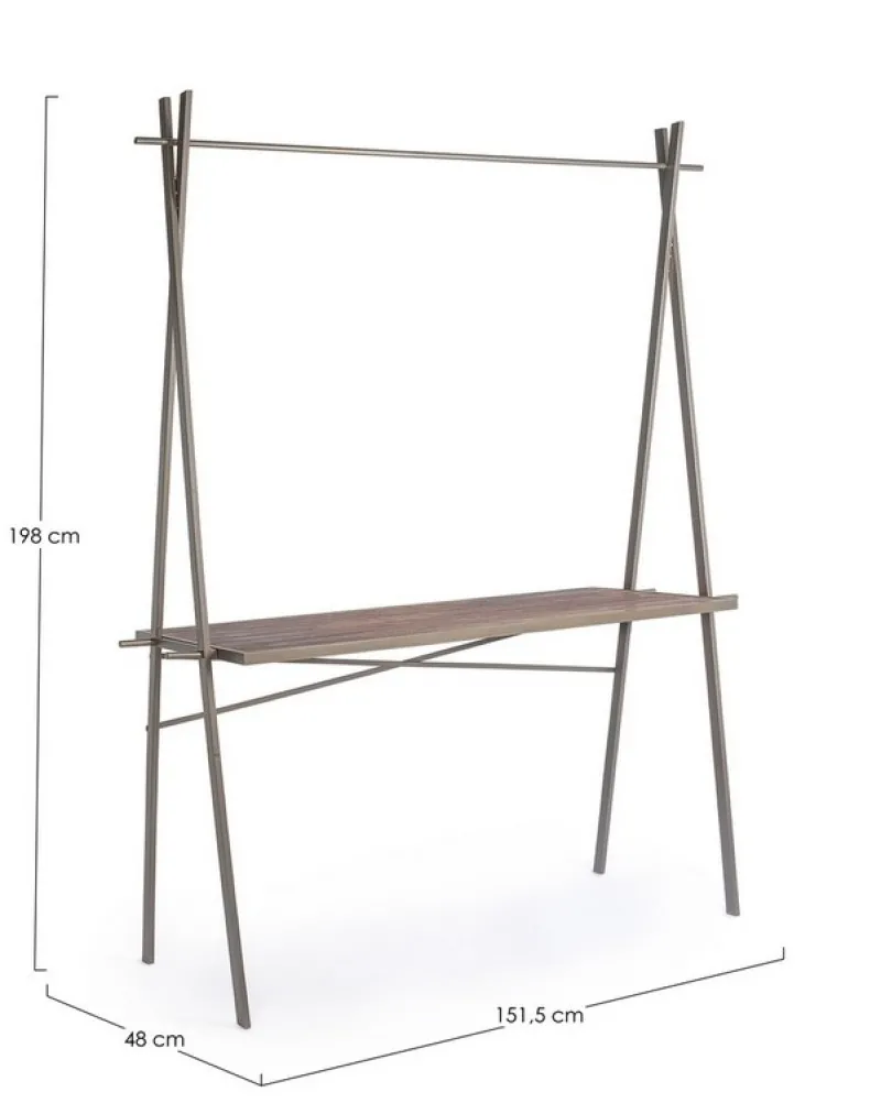 Discount Bizzotto TAVOLO ESPOSITORE IN LEGNO RETTANGOLARE