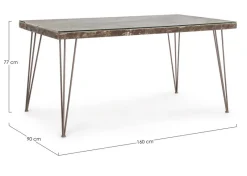 Online Bizzotto TAVOLO FISSO IN CEMENTO - ATLANTIDE