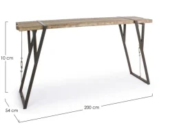 Hot Bizzotto TAVOLO FISSO IN LEGNO - BLOCKS