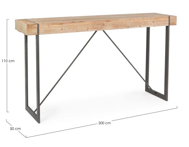 Bizzotto TAVOLO FISSO IN LEGNO - GARRETT