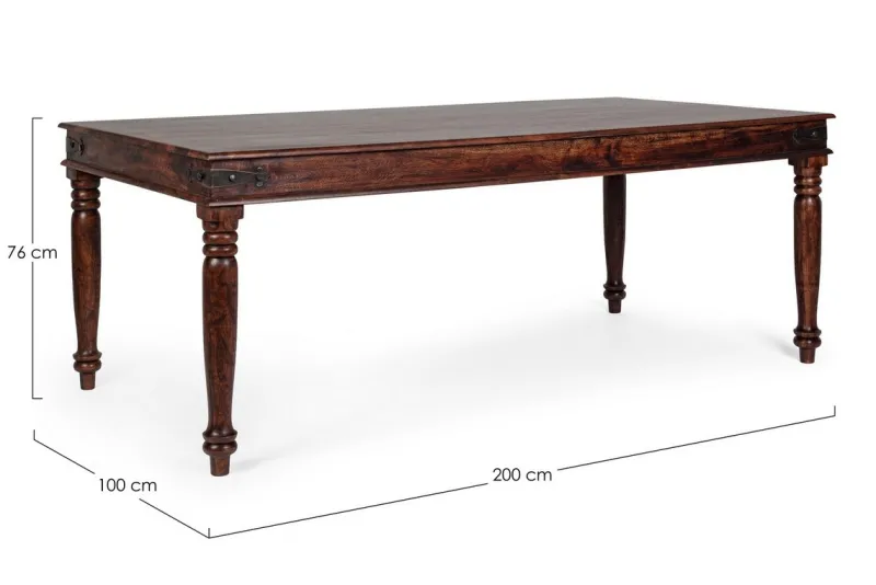 Hot Bizzotto TAVOLO FISSO IN LEGNO - JAIPUR