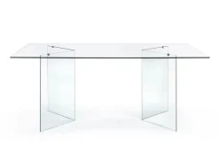 Discount Bizzotto TAVOLO FISSO IN VETRO - IRIDE