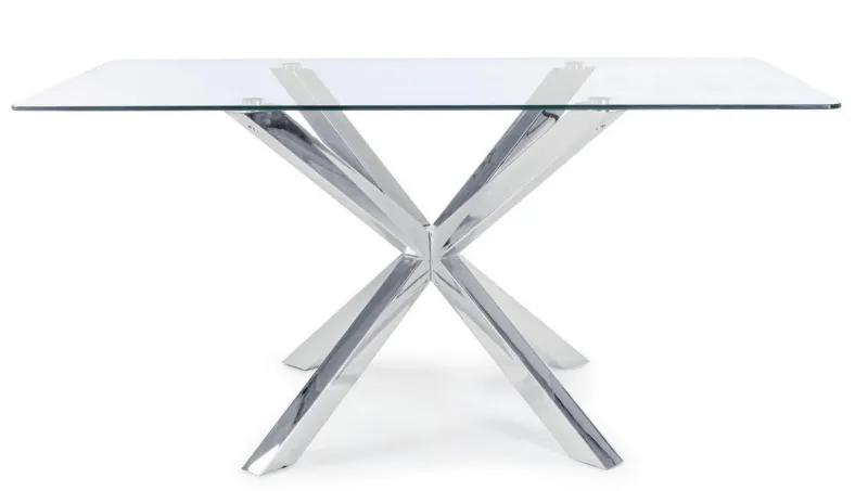 New Bizzotto TAVOLO FISSO IN VETRO - MAY