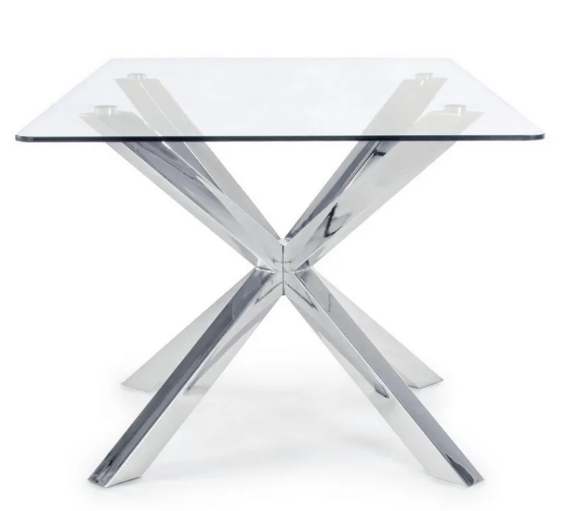 New Bizzotto TAVOLO FISSO IN VETRO - MAY