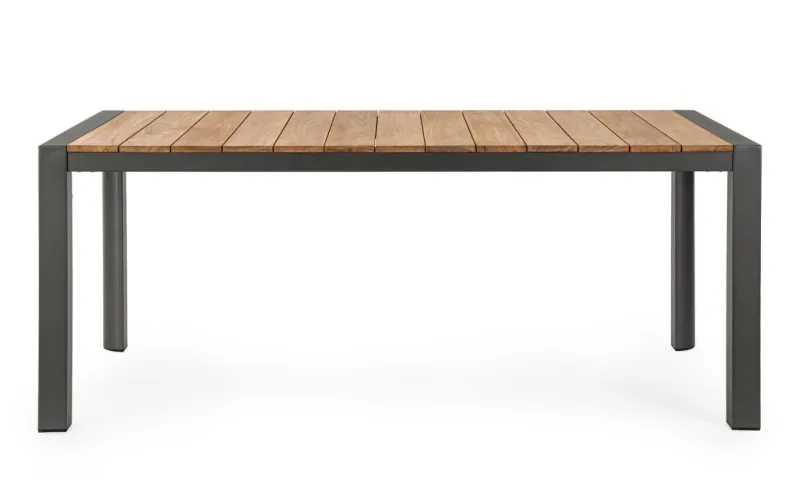Sale Bizzotto TAVOLO IN ALLUMINIO ANTRACITE GK52 - CAMERON