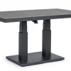 Discount Bizzotto TAVOLO IN ALLUMINIO ANTRACITE JX55 - TRUMAN