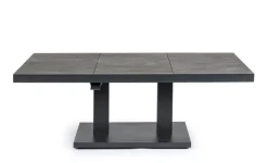 Discount Bizzotto TAVOLO IN ALLUMINIO ANTRACITE JX55 - TRUMAN