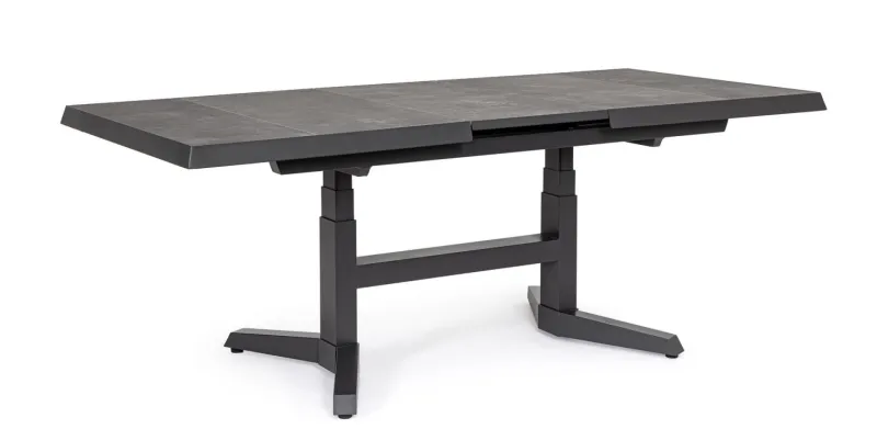 Online Bizzotto TAVOLO IN ALLUMINIO ANTRACITE JX55 - ROBERT