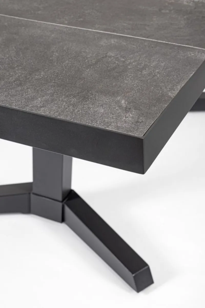 Online Bizzotto TAVOLO IN ALLUMINIO ANTRACITE JX55 - ROBERT