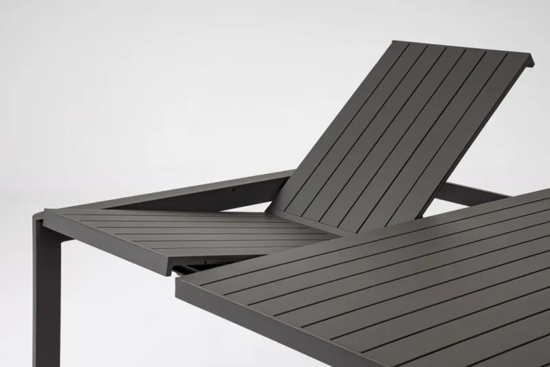 Online Bizzotto TAVOLO IN ALLUMINIO ANTRACITE CX23 - KIPLIN