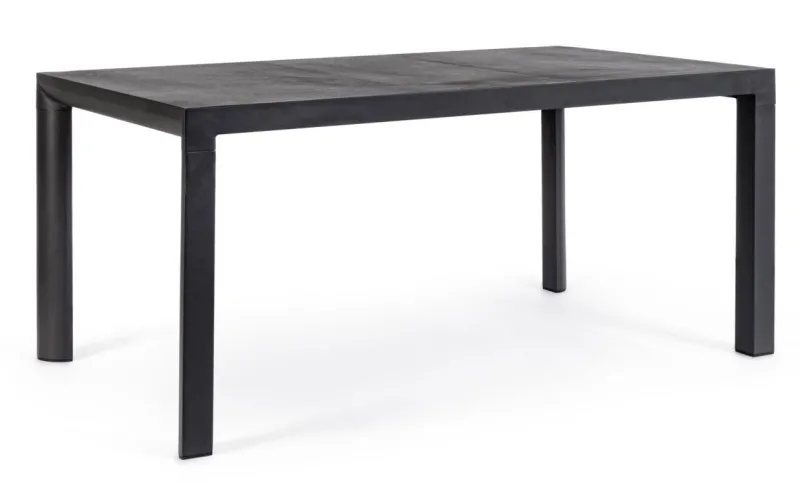 Clearance Bizzotto TAVOLO IN ALLUMINIO ANTRACITE JX55 - MASON