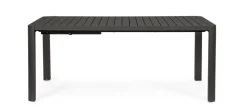 Discount Bizzotto TAVOLO IN ALLUMINIO ANTRACITE CX23 - KIPLIN