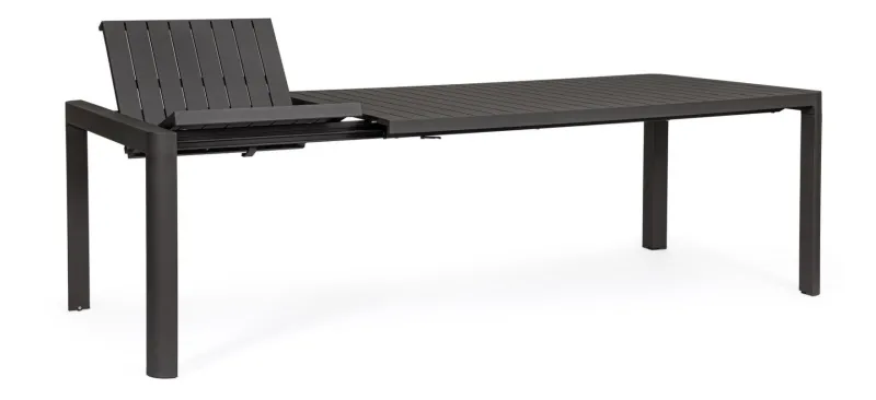 Discount Bizzotto TAVOLO IN ALLUMINIO ANTRACITE CX23 - KIPLIN