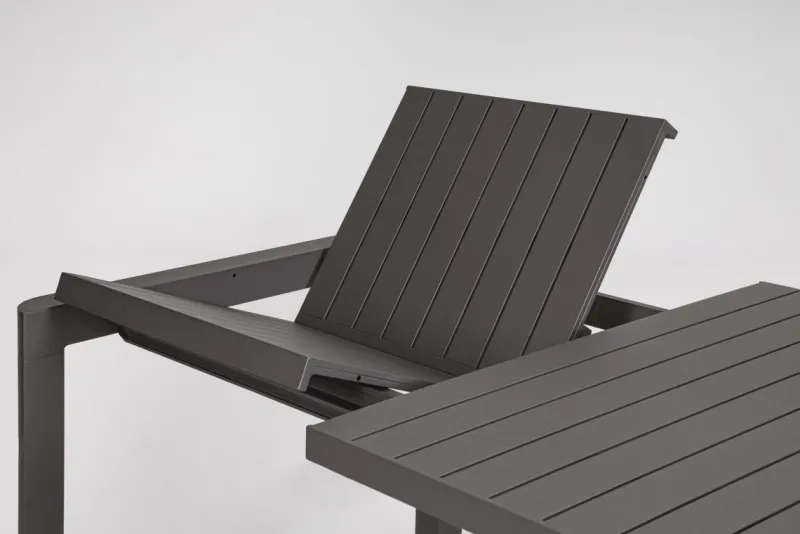 Discount Bizzotto TAVOLO IN ALLUMINIO ANTRACITE CX23 - KIPLIN