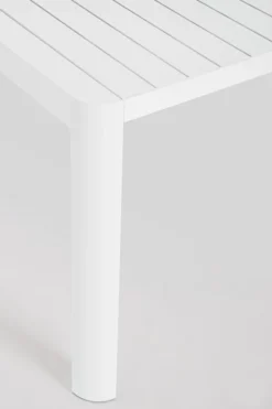 Bizzotto TAVOLO IN ALLUMINIO BIANCO CX21 - KIPLIN