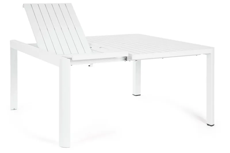 Bizzotto TAVOLO IN ALLUMINIO BIANCO CX21 - KIPLIN