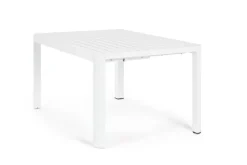 Bizzotto TAVOLO IN ALLUMINIO BIANCO CX21 - KIPLIN