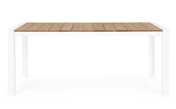 Best Bizzotto TAVOLO IN ALLUMINIO BIANCO GK50 - CAMERON