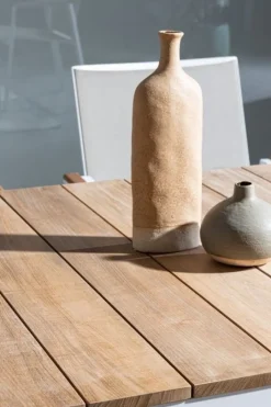 Best Bizzotto TAVOLO IN ALLUMINIO BIANCO GK50 - CAMERON