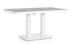 Sale Bizzotto TAVOLO IN ALLUMINIO BIANCO JX11 - TRUMAN