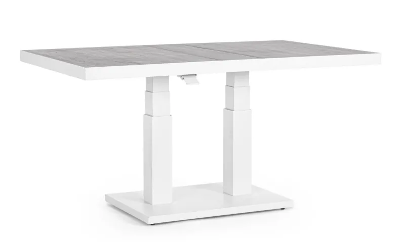 Sale Bizzotto TAVOLO IN ALLUMINIO BIANCO JX11 - TRUMAN