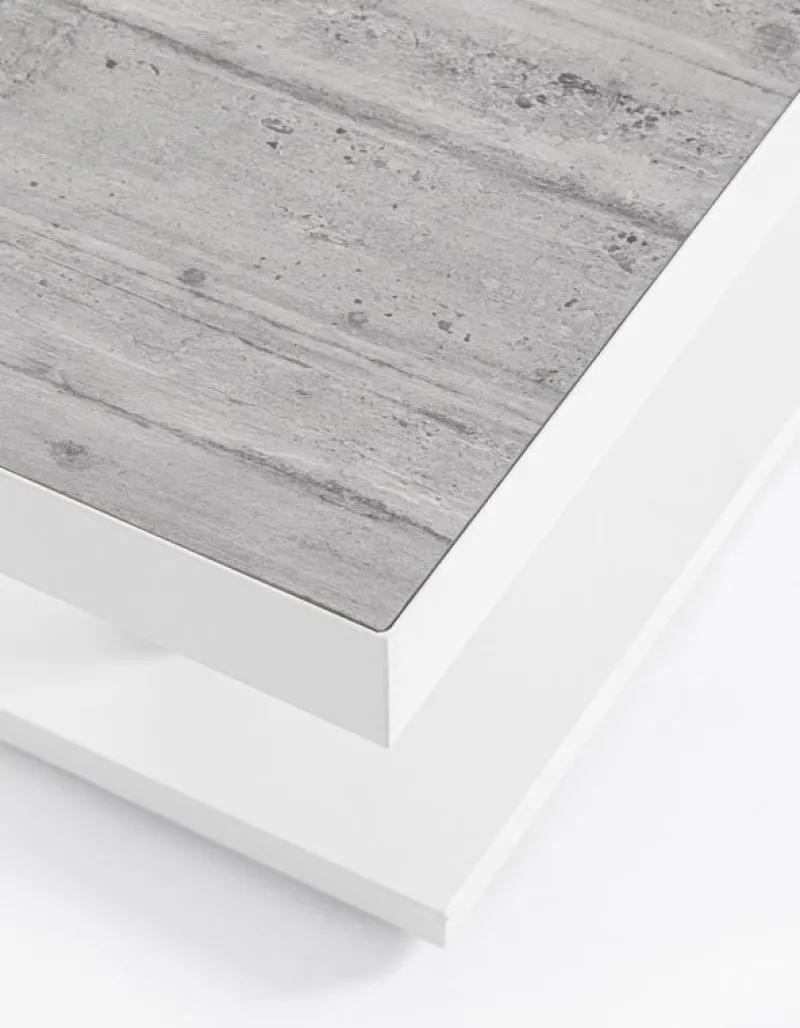 Sale Bizzotto TAVOLO IN ALLUMINIO BIANCO JX11 - TRUMAN