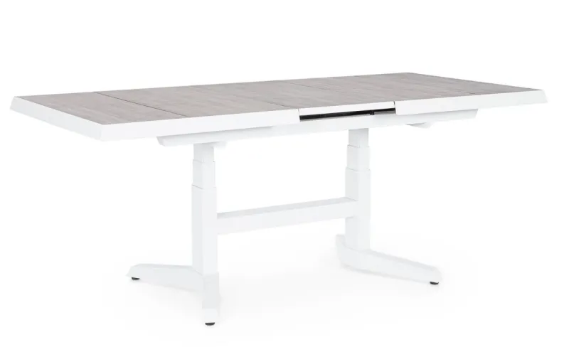 Bizzotto TAVOLO IN ALLUMINIO BIANCO JX11 - ROBERT