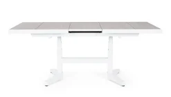 Bizzotto TAVOLO IN ALLUMINIO BIANCO JX11 - ROBERT