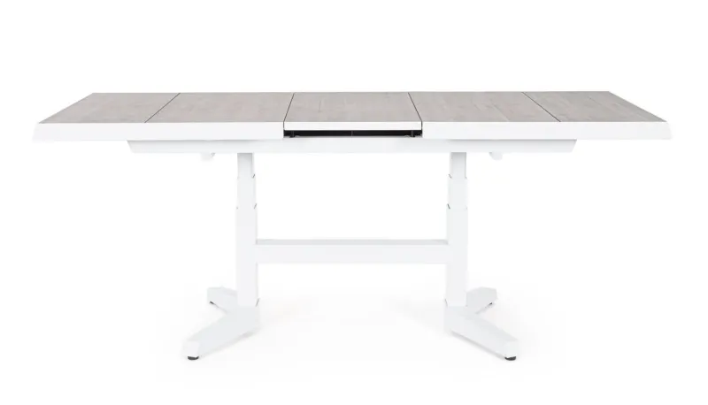 Bizzotto TAVOLO IN ALLUMINIO BIANCO JX11 - ROBERT