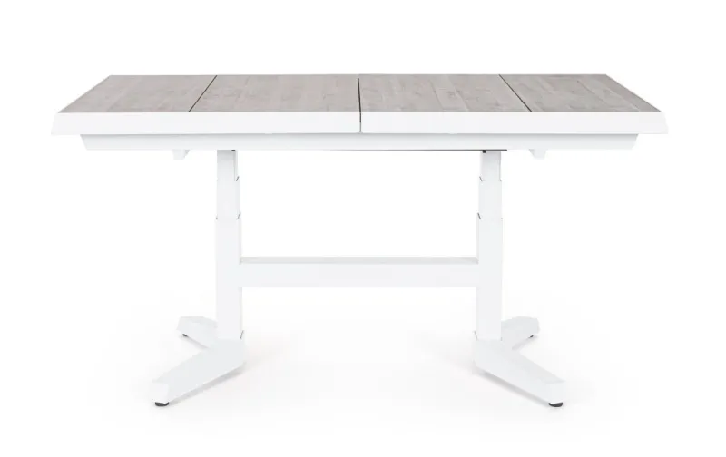 Bizzotto TAVOLO IN ALLUMINIO BIANCO JX11 - ROBERT