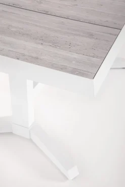 Bizzotto TAVOLO IN ALLUMINIO BIANCO JX11 - ROBERT