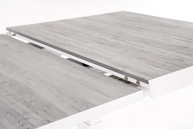 Bizzotto TAVOLO IN ALLUMINIO BIANCO JX11 - ROBERT