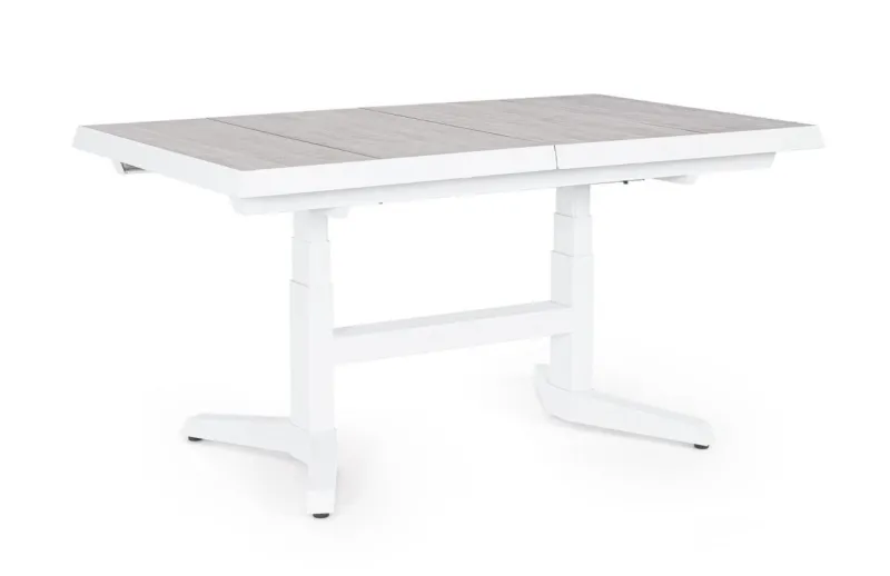 Bizzotto TAVOLO IN ALLUMINIO BIANCO JX11 - ROBERT