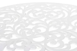 Hot Bizzotto TAVOLO IN ALLUMINIO D80 BIANCO - VICTORIA