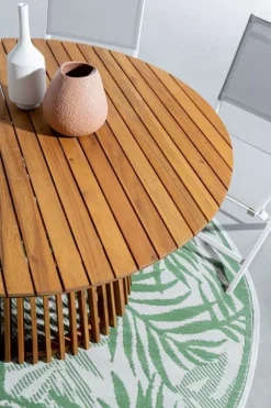 Hot Bizzotto TAVOLO IN ALLUMINIO D120 FSC - RODANO