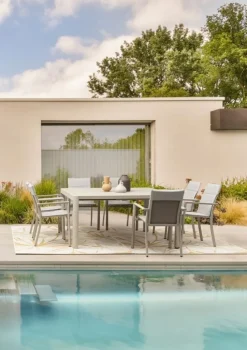 Hot Bizzotto TAVOLO IN ALLUMINIO RASTIN - KIPLIN